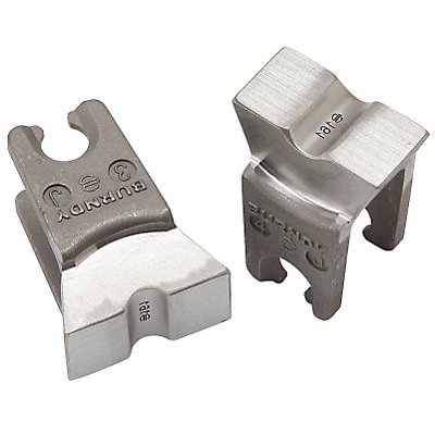 BURNDY W161 Crimping Die W Style 6 tons 6 AWG