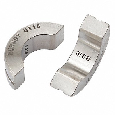 BURNDY U316 Crimping Die U Style 12 tons 700 kcmil