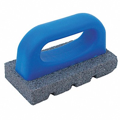 MARSHALLTOWN 840 Rub Brick Grey/Blue 20 Grit 6 x 3 x 1 In
