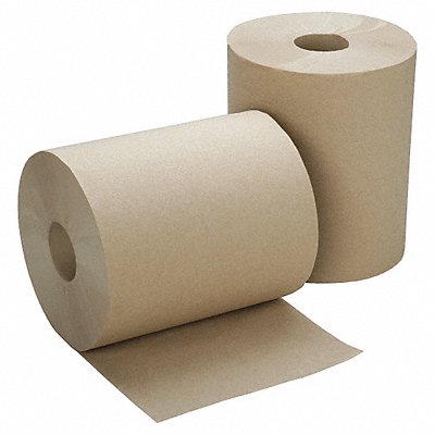 ABILITY ONE 8540020000000 Paper Towel Roll Continuous Brown PK12