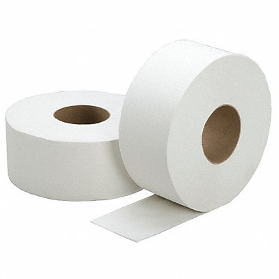 22P483 ABILITY ONE 8540020000000 Toilet Paper Roll Continuous White PK12