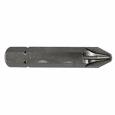APEX 440215PZDX5PK Insert Bit SAE 1/4 Hex #2 1-1/2 PK5