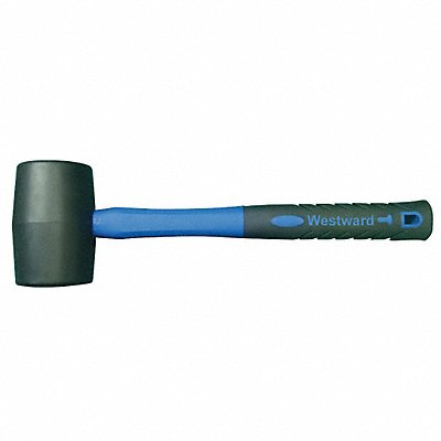 WESTWARD 22PN82 Mallet Fiberglass/PVC 8 oz 11-3/4in L
