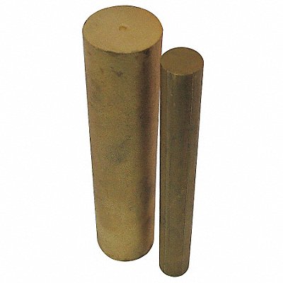 GRAINGER ES0006 841 Bronze Rod 3/4 in Dia 6.5 in L