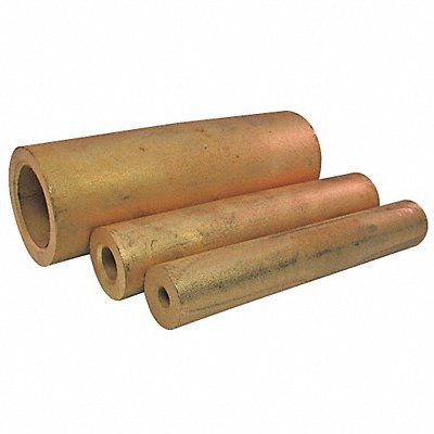GRAINGER ET0816 Cored Bar Powder Bronze Unfinished OD 2 In