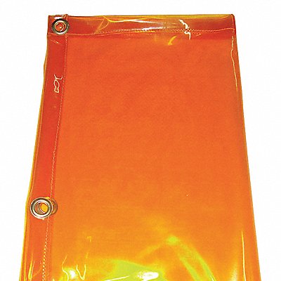 GRAINGER 22RN56 J4038 Welding Curtain 4 ft H 6 ft W Yellow