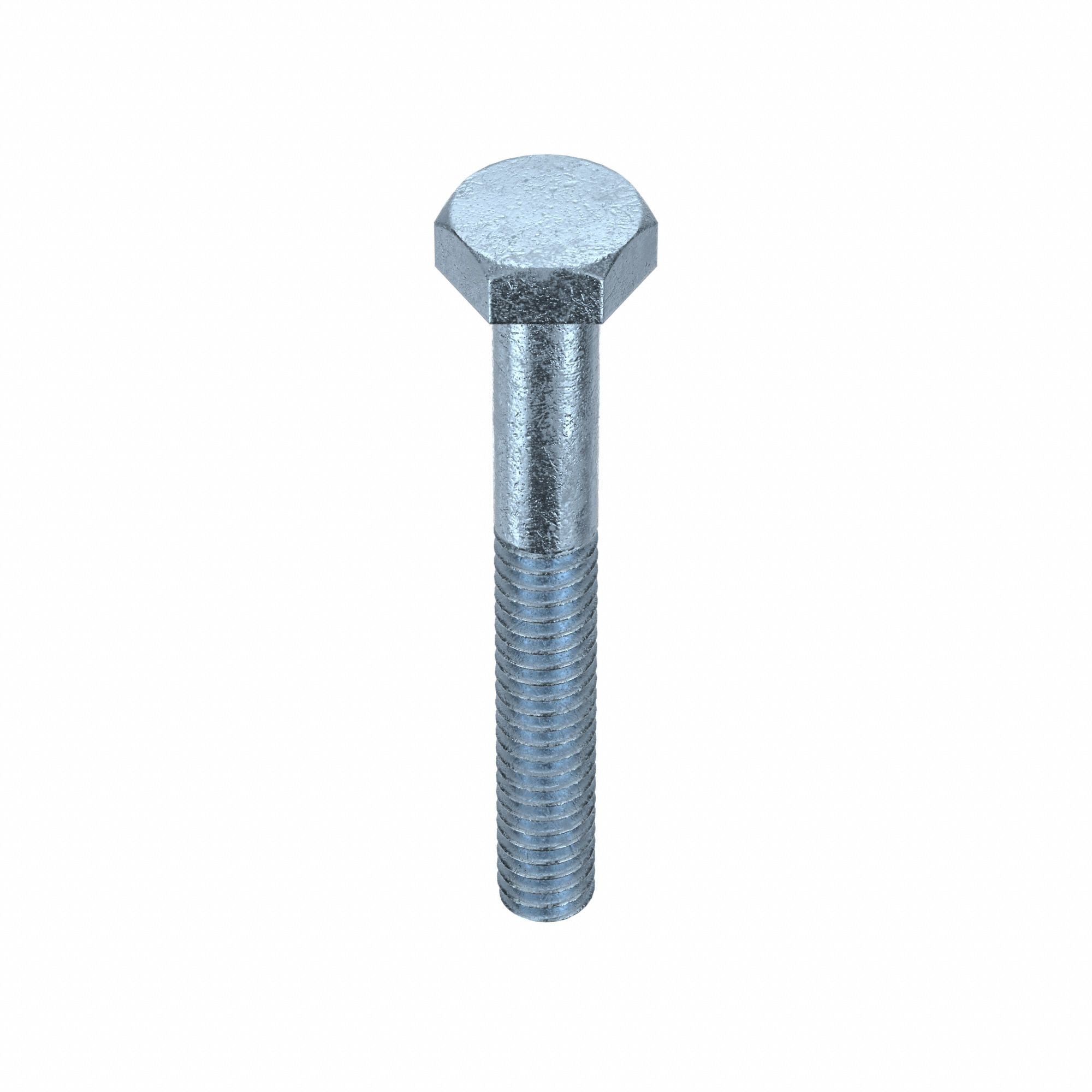 GRAINGER U012000250200 HHCS 1/4-20x2 Steel Gr 5 ZP PK50