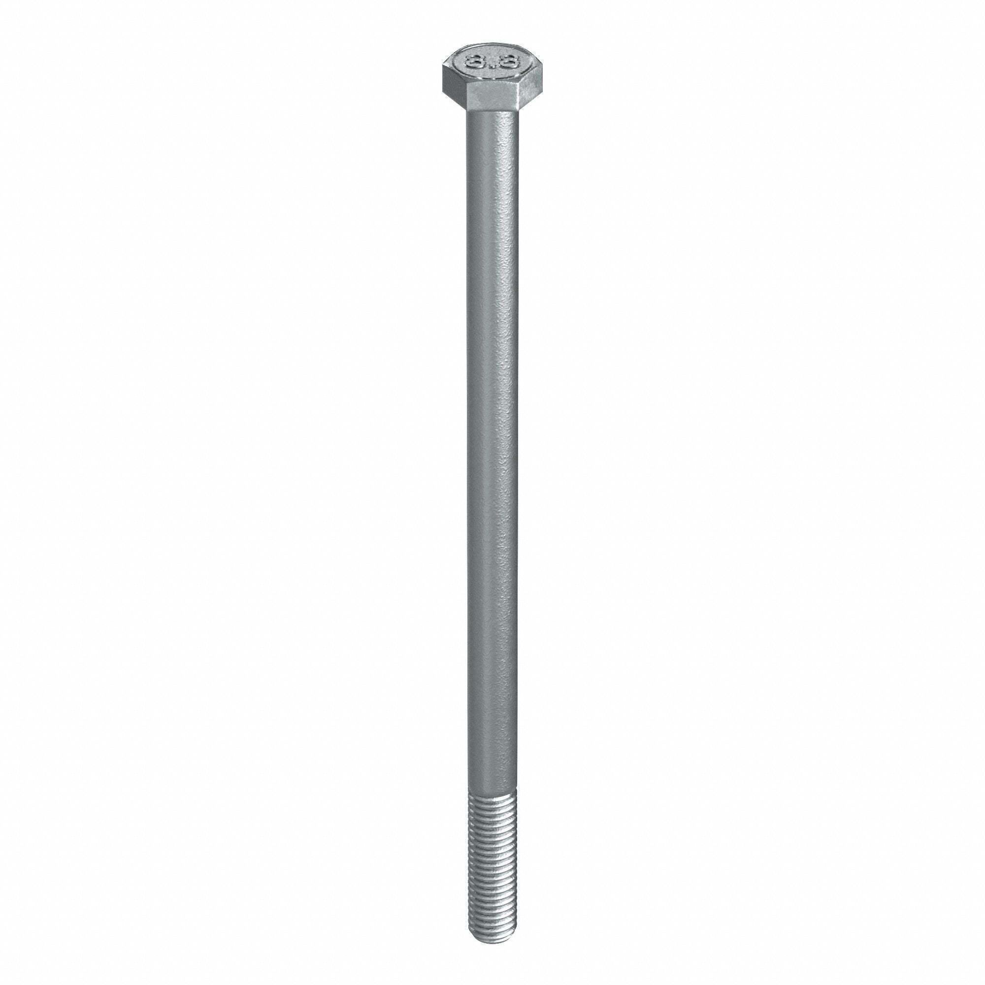 GRAINGER M012001000070 Hex Head Cap Screw ST CL8.8 70mm M10-1.50 50PK