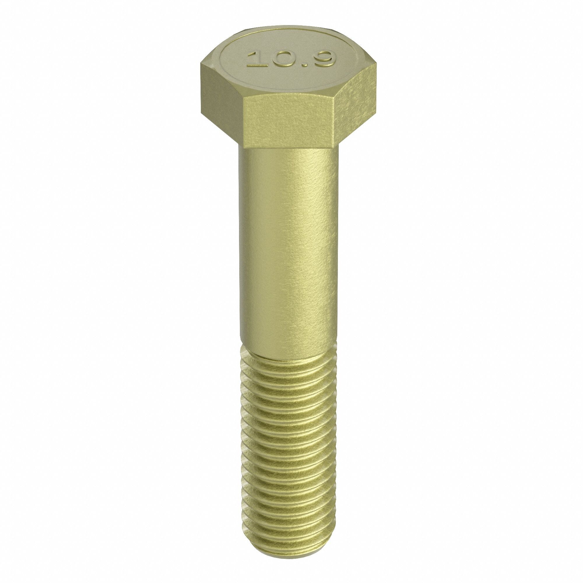 GRAINGER M041041600100 Hex Head Cap Screw Steel 100mm M16-2.00 10PK