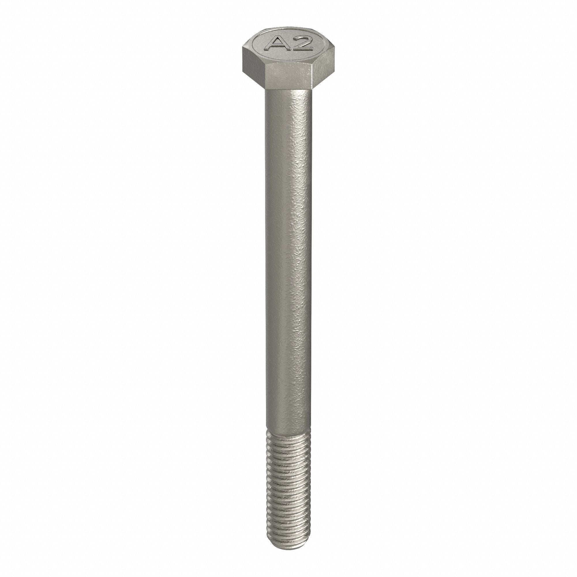 GRAINGER M510000600040 Hex Head Cap Screw 18-8 SS 40mm M6-1.00 50PK