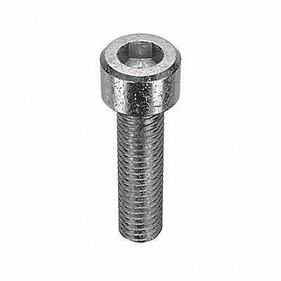 GRAINGER U550410190100 Socket Head Cap Screw (SHCS) SS #10-32 1in L PK100