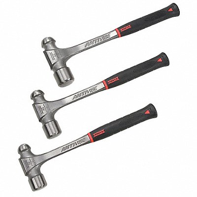 PROTO J1303AVPS Ball Pein Hammer Set Steel Steel 3 PC