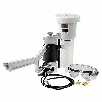 JUSTRITE 28230 Aerosol Can Disposal with Counter