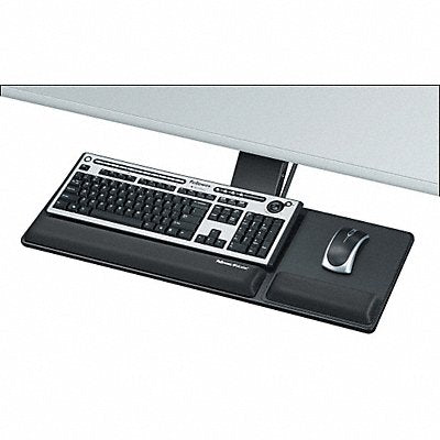 FELLOWES 8017801 Keyboard Tray Blk Glide Track 17-5/16In.