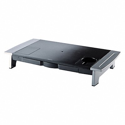 FELLOWES 8031001 Monitor Riser Black/Silver