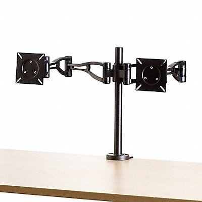 FELLOWES 8041701 Monitor Arm Black 24 lbs.