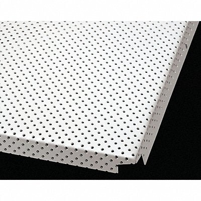 ARMSTRONG 5488P4WH Ceiling Tile 24 in L 24 in W PK8