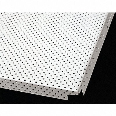 ARMSTRONG 5965P4WH Ceiling Tile 24 in L 24 in W PK8