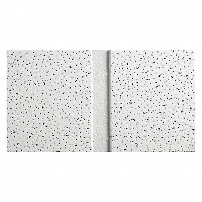 ARMSTRONG 1761C Ceiling Tile 48 in L 24 in W PK10