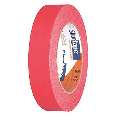 SHURTAPE CP631 Masking Tape 15/16 W 60 yd L Red PK36