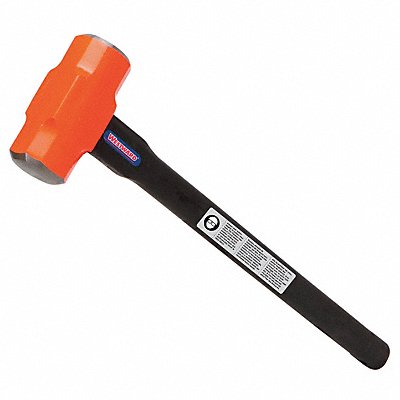 WESTWARD 22XP69 Sledge Hammer 8 lb 36 In Rubber/Steel
