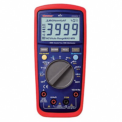WESTWARD 22XX20 Digital Multimeters 40 Ohms 4000 Counts