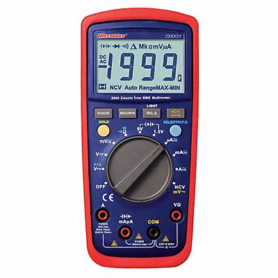 WESTWARD 22XX21 Digital Multimeters 20 Ohms 2000 Counts