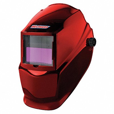 WESTWARD 22XX38 Auto Dark Welding Helmet 10 Red