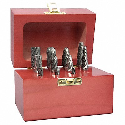 GRAINGER 310130006 Carbide Burr Set Aluma Cut 1/4 10pc