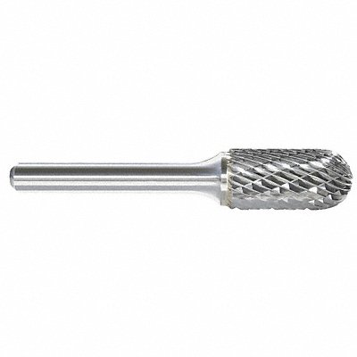 GRAINGER 310002072C Cylinder Bur SC Radius 1/4 Carbide