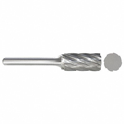 GRAINGER 310002539 Cylinder Burr SA Carbide 1/4 Aluminum