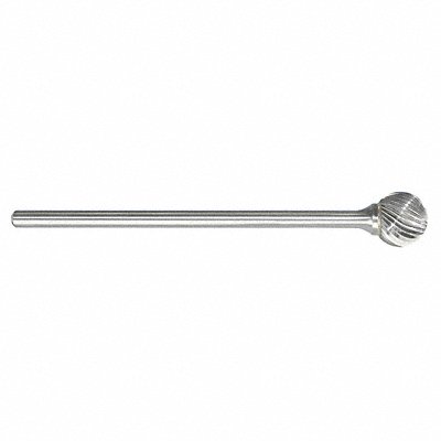 GRAINGER 310002610 Ball Bur SD Single End 3/8 Carbide