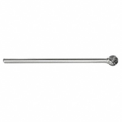 GRAINGER 310002709 Ball Burr SD Single End 1/4 Carbide