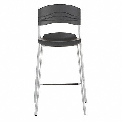ICEBERG 64527 Cafe Bistro Stool 44 H 22 W Graphite
