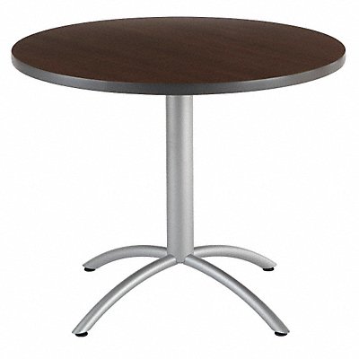ICEBERG 65624 Cafe Table Round 30 In H Walnut