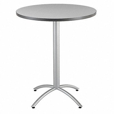 ICEBERG 65667 Bistro Table Round 42 In H Grey