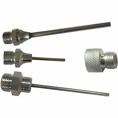 SPEEDAIRE 22YK71 Air Gun Nozzle Set Rubber 1  2  3 L