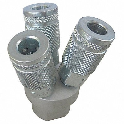 SPEEDAIRE 22YK98 Air Gun Manifold Aluminum 3 L