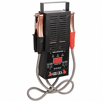 WESTWARD 22YM07 Battery Tester 8to16 VDC Digital