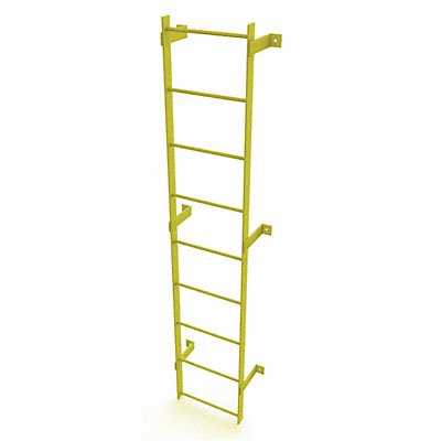 TRI-ARC WLFS0109Y Ladder Safety Yellow Steel 500lb 8 ft 2