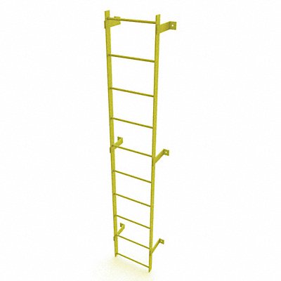 TRI-ARC WLFS0110Y Ladder Safety Yellow Steel 500lb 9 ft 2