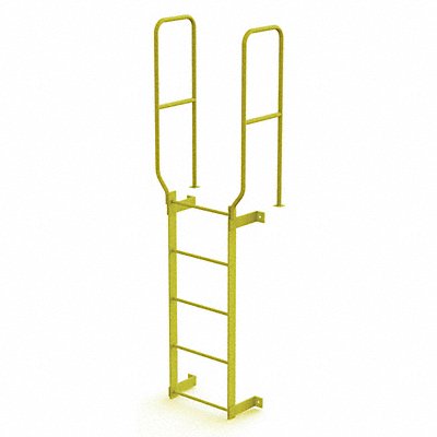 TRI-ARC WLFS0205Y Ladder Steel Stand Fixed 5Rung Walk-Thru