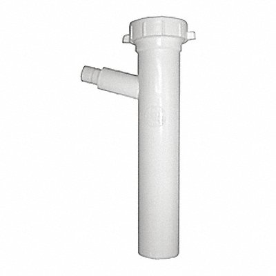 JONES STEPHENS P37012 PVC Dishwasher Tailpiece SJ 1-1/2x 8x1/2
