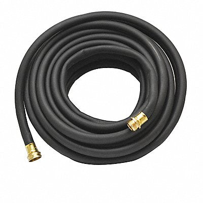 JONES STEPHENS G04006 Rubber Hose 5/8 x 50 Comercl Prem Black