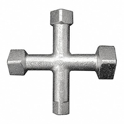 JONES STEPHENS J40040 Plug Wrench Countersunk 4 Way