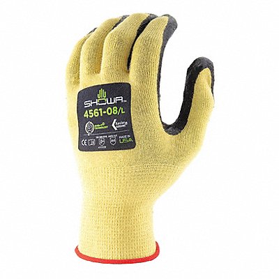 SHOWA 4561L08V VF Glove A4 Blk/Yellow L 231T83 PR
