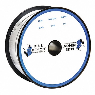BLUE DEMON ER404303501 Aluminum Weld Wire 0.035 1lb. Spool