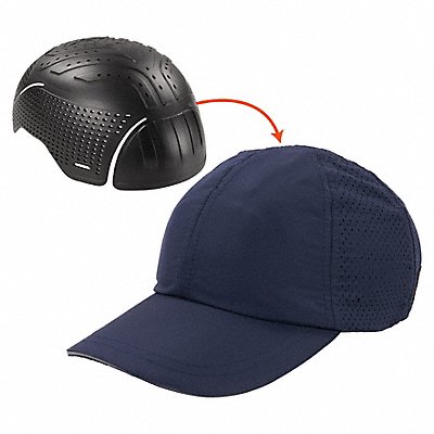 810K27 ERGODYNE 8947 Bump Cap Color Navy 0.3 lb x