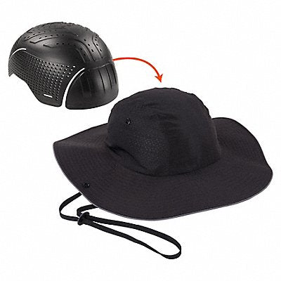 810K34 ERGODYNE 8957 Bump Cap Color Black 0.4 lb x