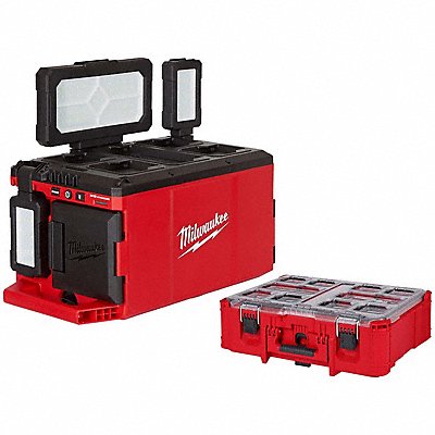 MILWAUKEE 23572000000000 M18 PACKOUT Light + PACKOUT Organizer